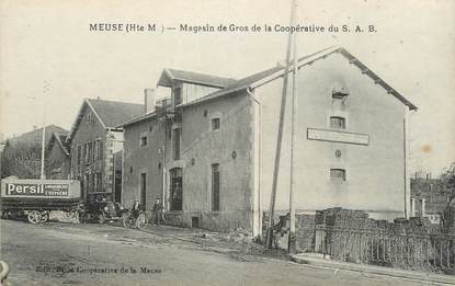 / CPA FRANCE 52 "Meuse, magasin de Gros de la coopérative de SAB"