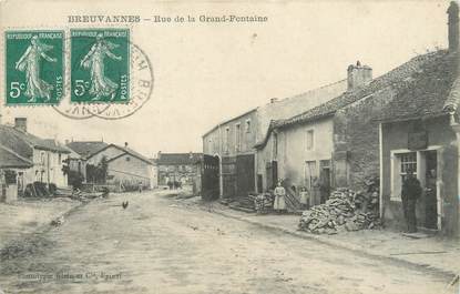 / CPA FRANCE 52 "Breuvannes, rue de la Grand Fontaine"