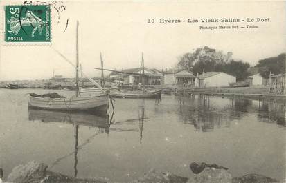 CPA FRANCE 83 "Hyères, les vieux salins"