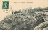 83 Var CPA FRANCE 83 "Rougiers, Saint Jean, ruines romaines"