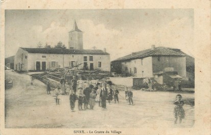 / CPA FRANCE 54 "Sivry, le centre du village"