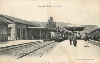 / CPA FRANCE 54 "Pagny sur Moselle, la gare"