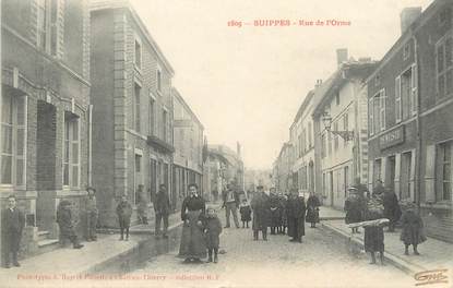 / CPA FRANCE 51 "Suippes, rue de L'Orme"