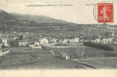 CPA FRANCE 83 "La Roquebrussanne, vue générale"