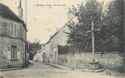 / CPA FRANCE 60 "Orrouy, route de Visery"
