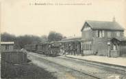 60 Oise / CPA FRANCE 60 "Breteuil, la gare avant sa destruction" / TRAIN