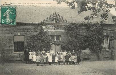 / CPA FRANCE 60 "Ansauvillers, école des filles"