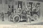 60 Oise / CPA FRANCE 60 "Compiègne, fête de Jeanne D'Arc, une arrivée dans les coulisses" / AUTOMOBILE