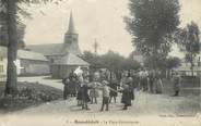 60 Oise / CPA FRANCE 60 "Beaudéduit, la place communale"