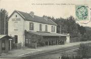 60 Oise / CPA FRANCE 60 "Forêt de Compiègne, vieux moulin, la gare"