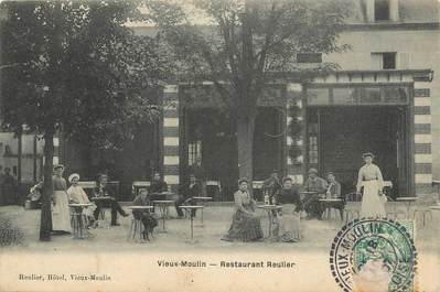 / CPA FRANCE 60 "Vieux Moulin, restaurant Reulier"