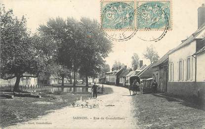 / CPA FRANCE 60 "Sarnois, rue de Grandvilliers"