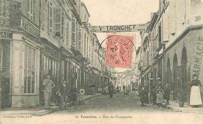 CPA FRANCE 47 "Tonneins, rue du Commerce"