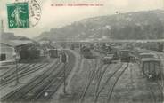 47 Lot Et Garonne CPA FRANCE 47 "Agen, vue d'ensemble des gares" / TRAIN