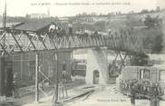 47 Lot Et Garonne CPA FRANCE 47 "Agen, la gare, passerelle Conseiller Gauja, en construction"