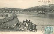 47 Lot Et Garonne CPA FRANCE 47 "Agen, la  Garonne, les laveuses"