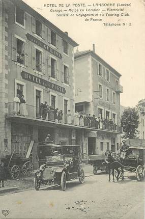 CPA FRANCE 48 "Langogne, Hotel  de la Poste"