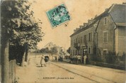 25 Doub / CPA FRANCE 25 "Audincourt, av de la gare"