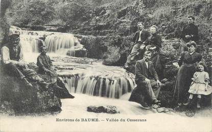 / CPA FRANCE 25 "Environs de Baume, vallée de Cesserans"