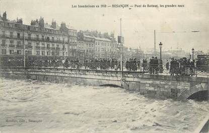 / CPA FRANCE 25 "Besançon, pont de battant, les grandes eaux"