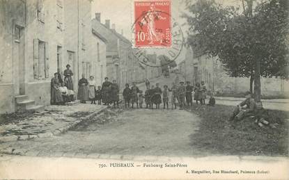 CPA FRANCE 45 "Puiseaux, Faubourg Saint Pères"