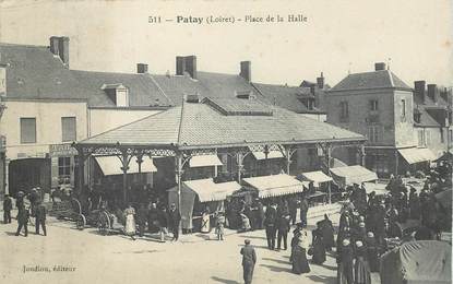 CPA FRANCE 45 "Patay, place de la Halle"