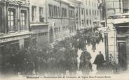 25 Doub / CPA FRANCE 25 "Besançon, manifestation lors de l'inventaire de l'église Saint François Xavier"