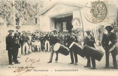 CPA FRANCE 13 "Tambourinaires de Provence"
