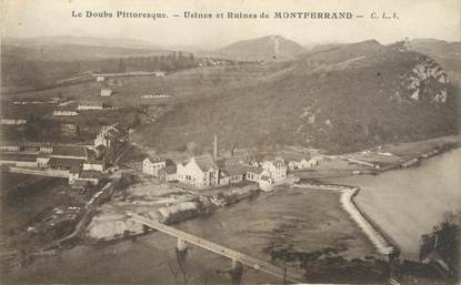 / CPA FRANCE 25 "Usines et ruines de Montferrand"