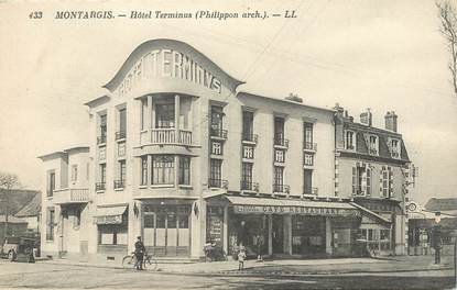 CPA FRANCE 45 "Montargis, Hotel Terminus"