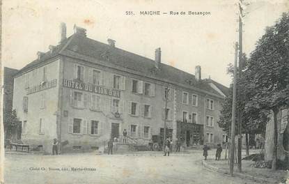 / CPA FRANCE 25 "Maiche, rue de Besançon"