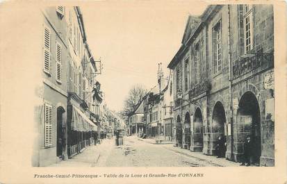 / CPA FRANCE 25 "Ornans, grande rue "