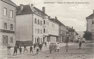 25 Doub / CPA FRANCE 25 "Morteau, place du marché et grande rue"