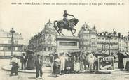 45 Loiret CPA FRANCE 45 "Orléans, Place du Martroi, statue de Jeanne d'Arc" / TIRAILLEUR SENEGALAIS