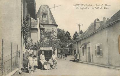 / CPA FRANCE 25 "Moncey, route de Thurey"