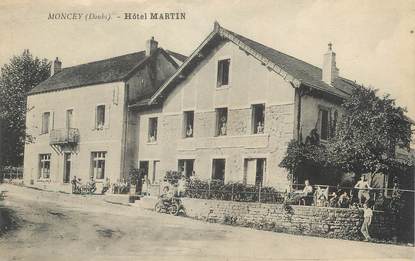 / CPA FRANCE 25 "Moncey, hôtel Martin"