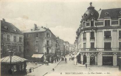 / CPA FRANCE 25 "Montbéliard, la rue Cuvier"