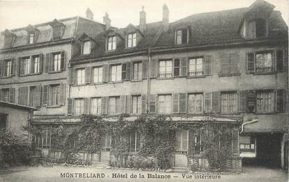 / CPA FRANCE 25 "Montbéliard, hôtel de la Balance"