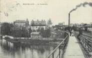 25 Doub / CPA FRANCE 25 "Montbéliard, la passerelle"