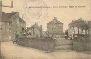 25 Doub / CPA FRANCE 25 "Rougemont, hôtel de ville et place du marché"