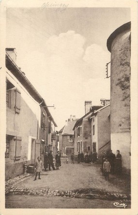 / CPA FRANCE 25 "Quincey, rue traverse conduisant à l'usine"