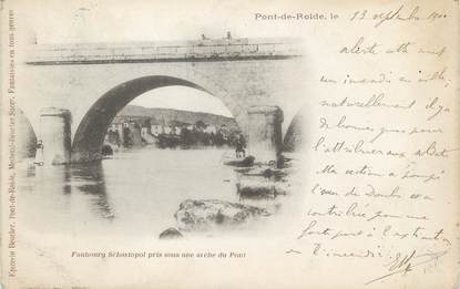 / CPA FRANCE 25 "Pont de Roide, Faubourg Sébastopol"
