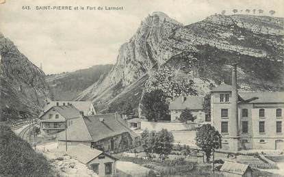 / CPA FRANCE 25 "Saint Pierre et le Fort du Larmont"