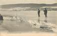 / CPA FRANCE 25 "Patinage sur le lac de Saint Point"