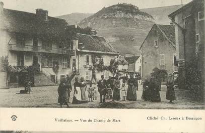 / CPA FRANCE 25 "Vuillafans, vue du champs de Mars"