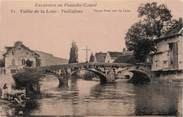 25 Doub / CPA FRANCE 25 "Vuillafans, vieux pont sur la Loue"