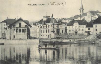 / CPA FRANCE 25 "Villers le Lac"