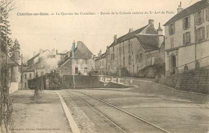 / CPA FRANCE 21 "Châtillon sur Seine, le quartier des Cordeliers"