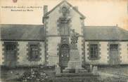 22 Cote D'armor / CPA FRANCE 22 "Plumieux, la mairie et le monument aux morts"