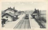 27 Eure / CPA FRANCE 27 "Pont de l'Arche Alizay, intérieur de la gare"